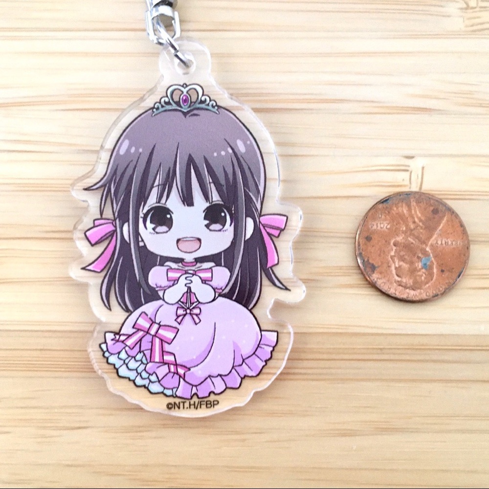 Rare Fruits Basket Anime Cafe Keychain Gem